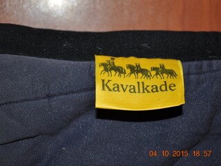 czaprak Kavalkade, granatowy, pad ujeżdżeniowy, stan bdb