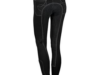 bryczesy Harry's Horse Nice Plus, r. 152 cm, czarne, pełny lej, NOWE