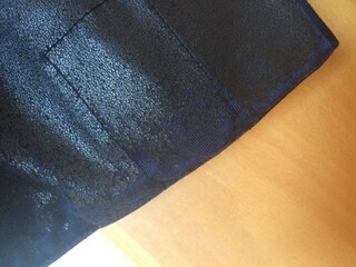 frak Euro Star, r. 40, czarny, długi, stan bdb