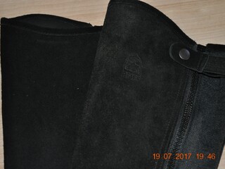 czapsy Pfiff, czarne, zamszowe, r. XS, nowe