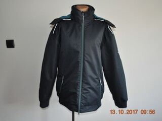 kurtka Felix Buhler Mik, granatowa, r. XL, męska, stan bdb