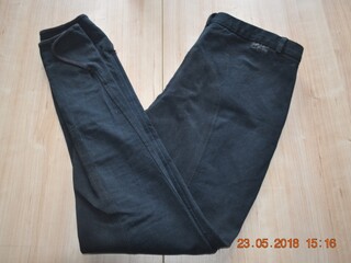 bryczesy Equilibre Kyra, r. 84, schwarz (czarne), pełny lej, damskie, stan bdb