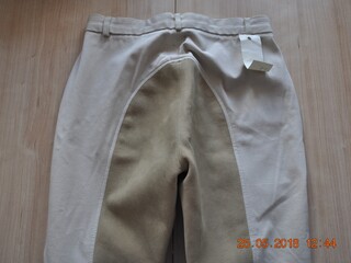 bryczesy Moorkens Derby III, r. 38, beżowe, pełny lej, damskie, NOWE