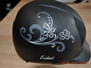 kask KnightsBridge Evident, czarny (schwarz), r. L 59-61 cm, używany