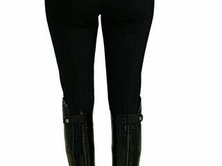 bryczesy Spooks marie, r. XL, navy/granatowe, lej kolanowy, NOWE