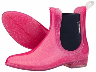 buty Steeds Glitter, r. 32, różowe, z brokatem, kalosze, dziecięce, NOWE