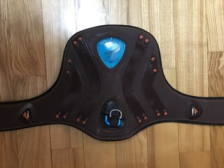 Popręg brązowy Equick 135cm