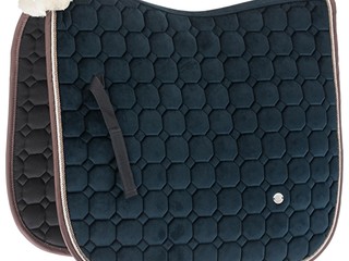 czaprak Felix Buhler Basic Sports Velvet, navy, PONY, NOWY
